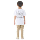 ベストスポーツ LOGOS（ロゴス）製品。LOGOS SNOOPY(PEANUTS 75years) KIDS Tシャツ-BE(チャコールグレー・140) 37560030