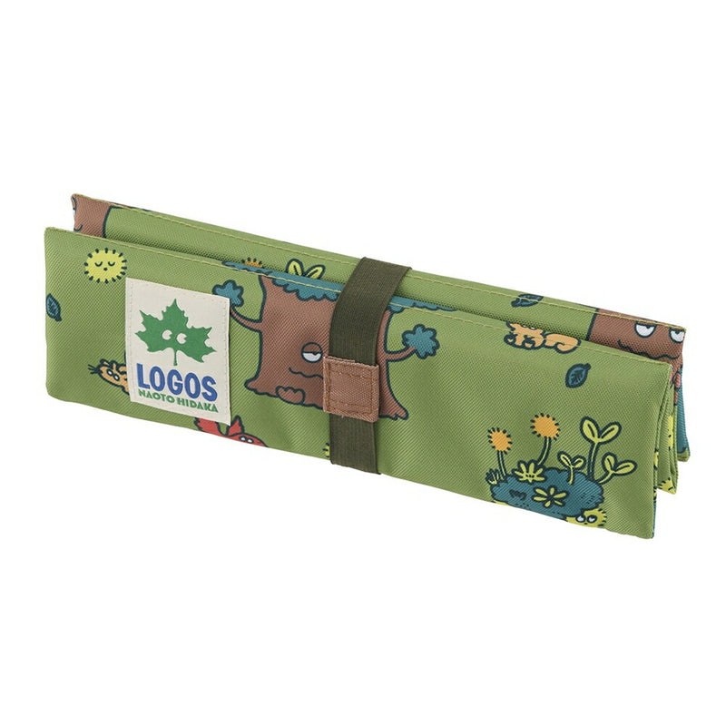 ベストスポーツ LOGOS（ロゴス）製品。LOGOS 4つ折りクッション(ロゴスのえほん・木くん) 71809767