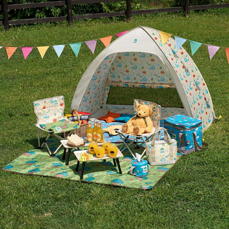 ベストスポーツ LOGOS（ロゴス）製品。LOGOS デザインタイニーチェア(ロゴスのえほん・水くん) 73381064