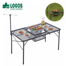 ベストスポーツ LOGOS（ロゴス）製品。LOGOS アイアンメッシュ 3FD BBQテーブル 13070-BC 73581002