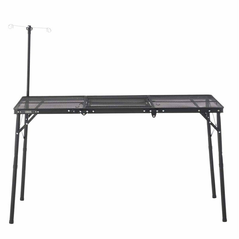 ベストスポーツ LOGOS（ロゴス）製品。LOGOS アイアンメッシュ 3FD BBQテーブル 13070-BC 73581002
