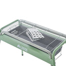 ベストスポーツ LOGOS（ロゴス）製品。LOGOS (お掃除楽ちん)美味しく焼ける 炭焼きグリルプレート(2pcs) 81314030