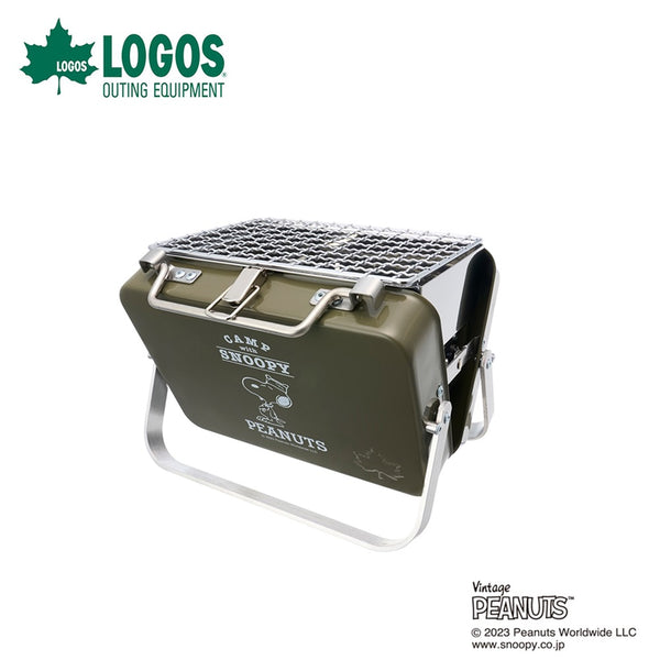 アウトドア - バーベキュー・たき火・燻製 LOGOS（ロゴス）製品。LOGOS SNOOPY(Beagle Scouts 50years) グリルアタッシュmini 86001113