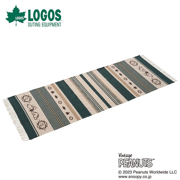 ライフスタイル LOGOS（ロゴス）製品。LOGOS SNOOPY(Beagle Scouts 50years) コットンラグ 86001118