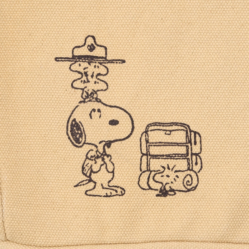 ベストスポーツ LOGOS（ロゴス）製品。LOGOS SNOOPY(Beagle Scouts 50years) ベイラーバッグ L 86001119