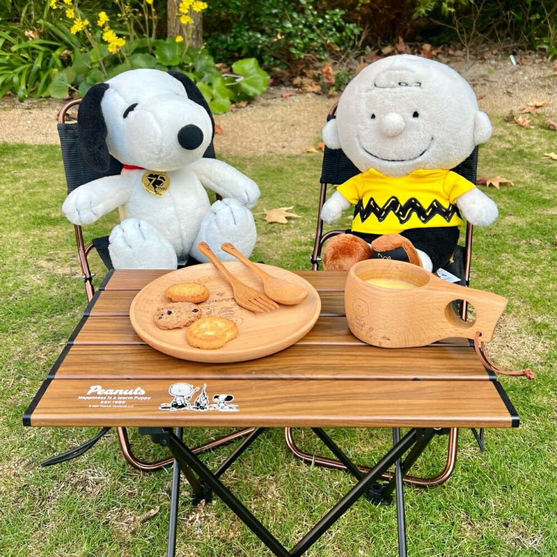 ベストスポーツ LOGOS（ロゴス）製品。LOGOS SNOOPY(PEANUTS 75years) 木製プレート 86001136