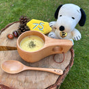 ベストスポーツ LOGOS（ロゴス）製品。LOGOS SNOOPY(PEANUTS 75years) 木製フォーク 86001138