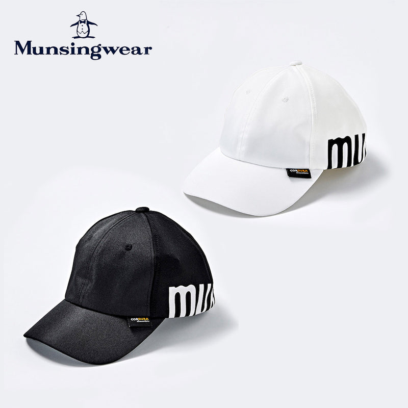 ベストスポーツ Munsingwear（マンシングウェア）製品。Munsingwear バックロゴキャップ 23FW MEBWJC00