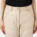 ベストスポーツ Munsingwear（マンシングウェア）製品。Munsingwear SEASON COLLECTION ストレッチウーブンXボンディングニットハイブリッド中綿パンツ 24FW MG4FLP25L