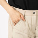 ベストスポーツ Munsingwear（マンシングウェア）製品。Munsingwear SEASON COLLECTION ストレッチウーブンXボンディングニットハイブリッド中綿パンツ 24FW MG4FLP25L