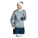 ベストスポーツ Munsingwear（マンシングウェア）製品。Munsingwear SEASON COLLECTION 吸湿発熱ワッペンセーター 24FW MG4FST25M