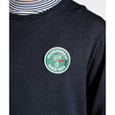 ベストスポーツ Munsingwear（マンシングウェア）製品。Munsingwear SEASON COLLECTION 吸湿発熱ワッペンセーター 24FW MG4FST25M