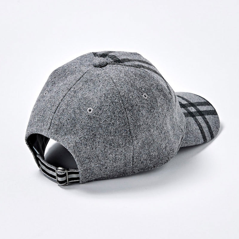 ベストスポーツ Munsingwear（マンシングウェア）製品。Munsingwear シャドーチェックプリント キャップ 23FW MGBWJC02