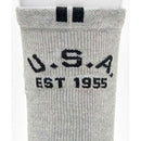 ベストスポーツ Munsingwear（マンシングウェア）製品。Munsingwear ミドル丈 メッシュ編み MoveSox Arch Spiral 25SS MG5SSO09M