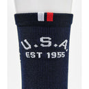 ベストスポーツ Munsingwear（マンシングウェア）製品。Munsingwear ミドル丈 メッシュ編み MoveSox Arch Spiral 25SS MG5SSO09M