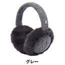 ベストスポーツ Munsingwear（マンシングウェア）製品。Munsingwear フェイクファー＆ニットコンビ イヤーウォーマー 25FW MG5FAZ00L