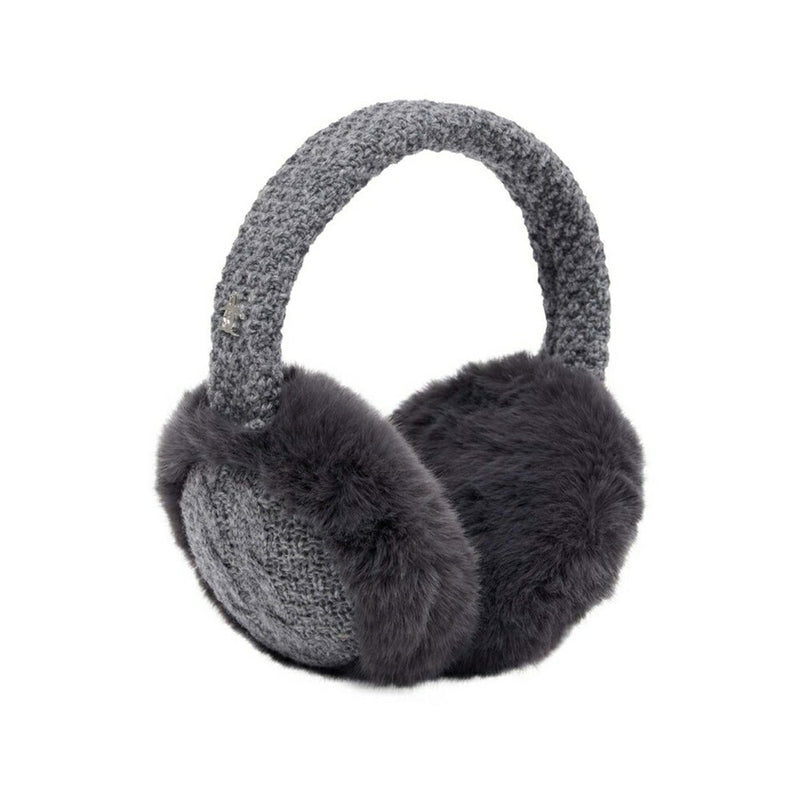 ベストスポーツ Munsingwear（マンシングウェア）製品。Munsingwear フェイクファー＆ニットコンビ イヤーウォーマー 25FW MG5FAZ00L