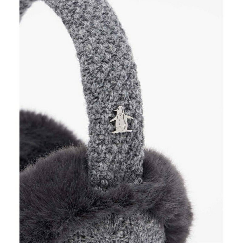 ベストスポーツ Munsingwear（マンシングウェア）製品。Munsingwear フェイクファー＆ニットコンビ イヤーウォーマー 25FW MG5FAZ00L