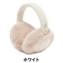 ベストスポーツ Munsingwear（マンシングウェア）製品。Munsingwear フェイクファー＆ニットコンビ イヤーウォーマー 25FW MG5FAZ00L