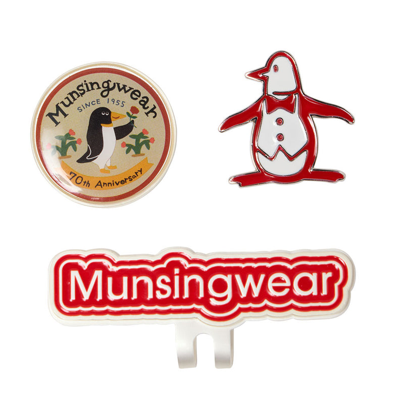 ベストスポーツ Munsingwear 70周年限定 TAROUT & SODEKAHO 2個付きマーカー 25FW MG5FAZ63U