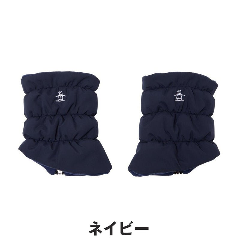 ベストスポーツ Munsingwear（マンシングウェア）製品。Munsingwear 中わた入り ショートタイプ レッグウォーマー 25FW MG5FAZ80L