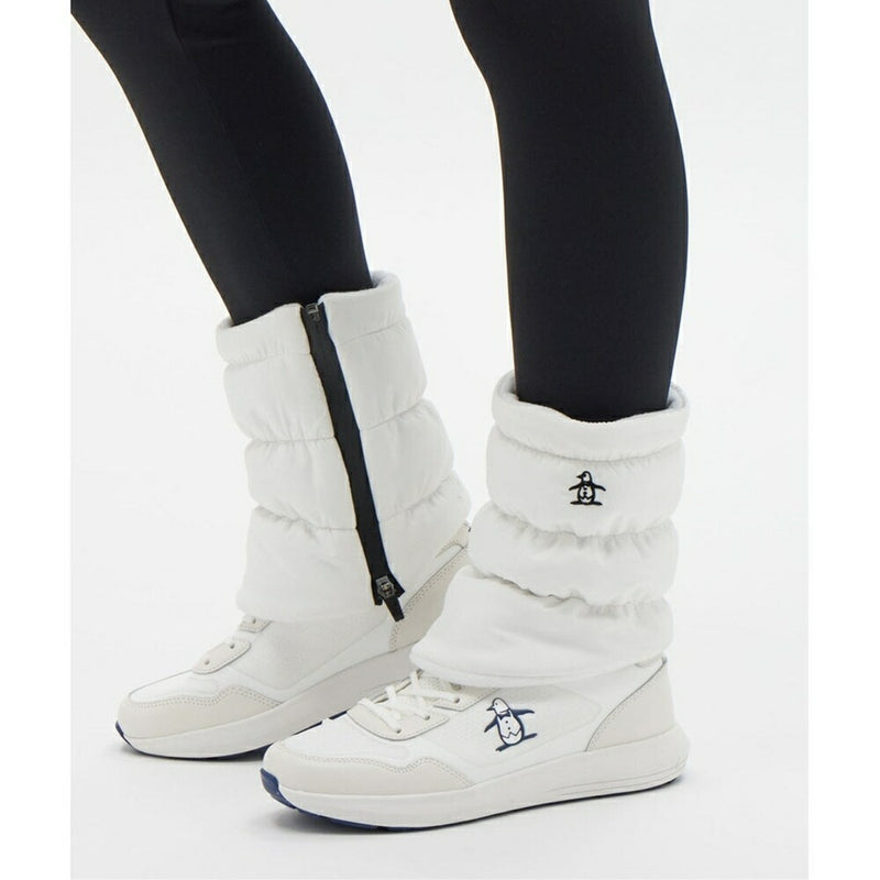 ベストスポーツ Munsingwear（マンシングウェア）製品。Munsingwear 中わた入り ショートタイプ レッグウォーマー 25FW MG5FAZ80L