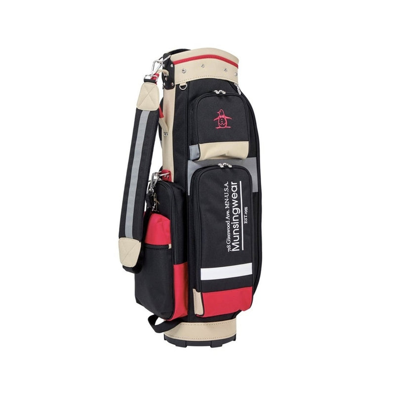 ベストスポーツ Munsingwear（マンシングウェア）製品。Munsingwear マルチカラーキャディバッグ 25FW MG5FCB01L