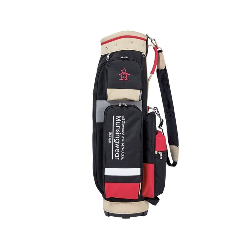 ベストスポーツ Munsingwear（マンシングウェア）製品。Munsingwear マルチカラーキャディバッグ 25FW MG5FCB01L