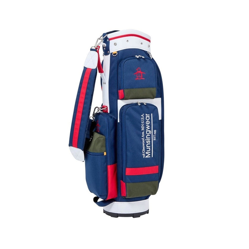 ベストスポーツ Munsingwear（マンシングウェア）製品。Munsingwear マルチカラーキャディバッグ 25FW MG5FCB01L