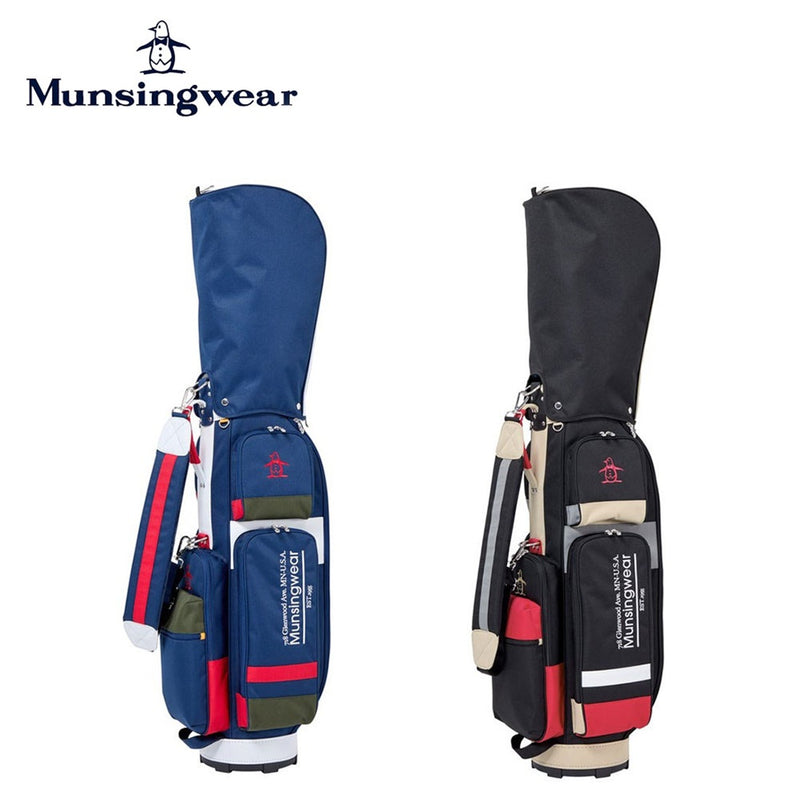 ベストスポーツ Munsingwear（マンシングウェア）製品。Munsingwear マルチカラーキャディバッグ 25FW MG5FCB01L