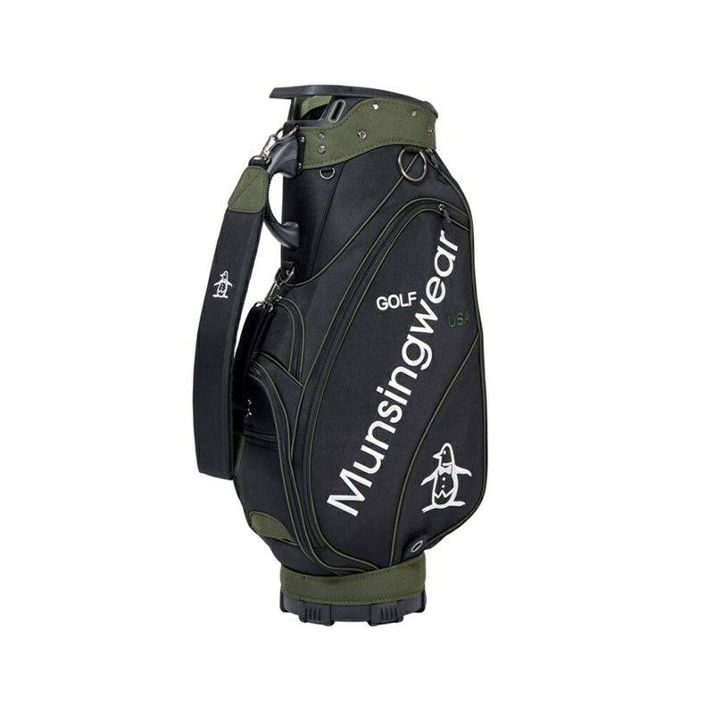 ベストスポーツ Munsingwear（マンシングウェア）製品。Munsingwear 大口径キャディバッグ（ファブリックモデル） 25FW MG5FCB02M