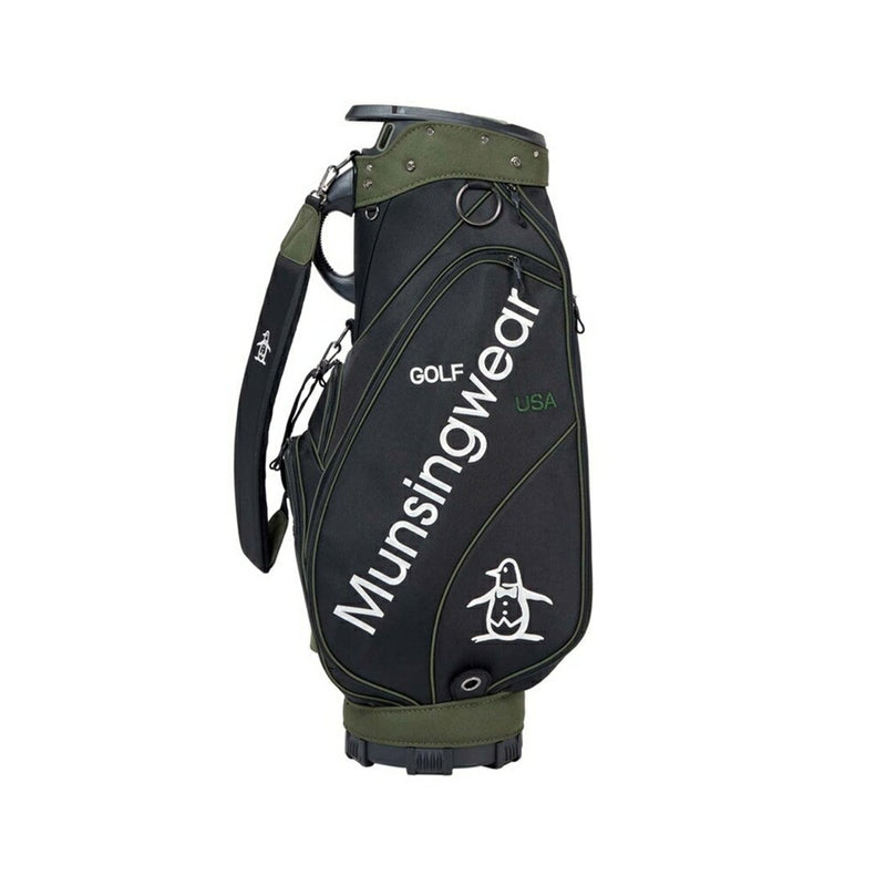 ベストスポーツ Munsingwear（マンシングウェア）製品。Munsingwear 大口径キャディバッグ（ファブリックモデル） 25FW MG5FCB02M