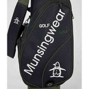 ベストスポーツ Munsingwear（マンシングウェア）製品。Munsingwear 大口径キャディバッグ（ファブリックモデル） 25FW MG5FCB02M