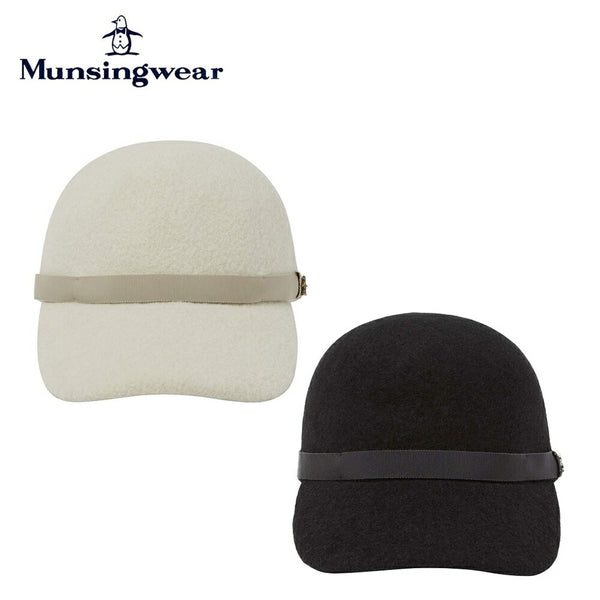 ゴルフ - ヘッドウェア Munsingwear（マンシングウェア）製品。Munsingwear ウール混バスクキャップ 25FW MG5FCP01L