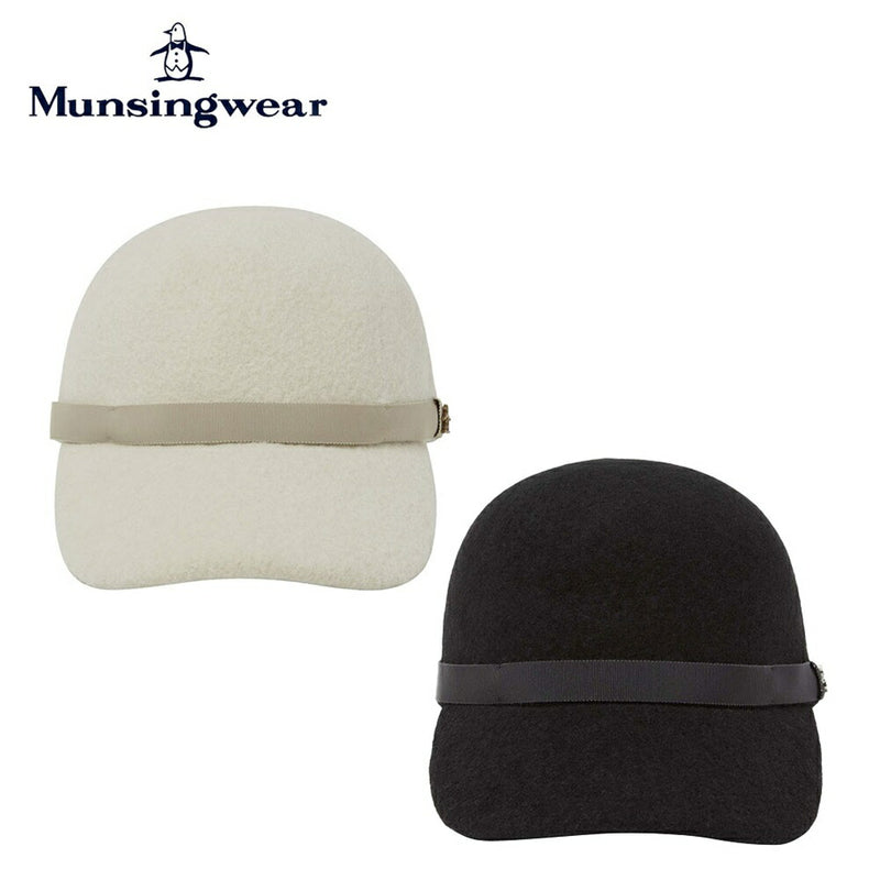 ベストスポーツ Munsingwear（マンシングウェア）製品。Munsingwear ウール混バスクキャップ 25FW MG5FCP01L