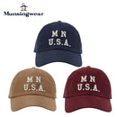ベストスポーツ Munsingwear（マンシングウェア）製品。Munsingwear コカゲル ロゴデザインベースボールキャップ 25FW MG5FCP02M