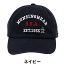 ベストスポーツ Munsingwear（マンシングウェア）製品。Munsingwear コットンツイル ロゴデザインベースボールキャップ 25FW MG5FCP03M
