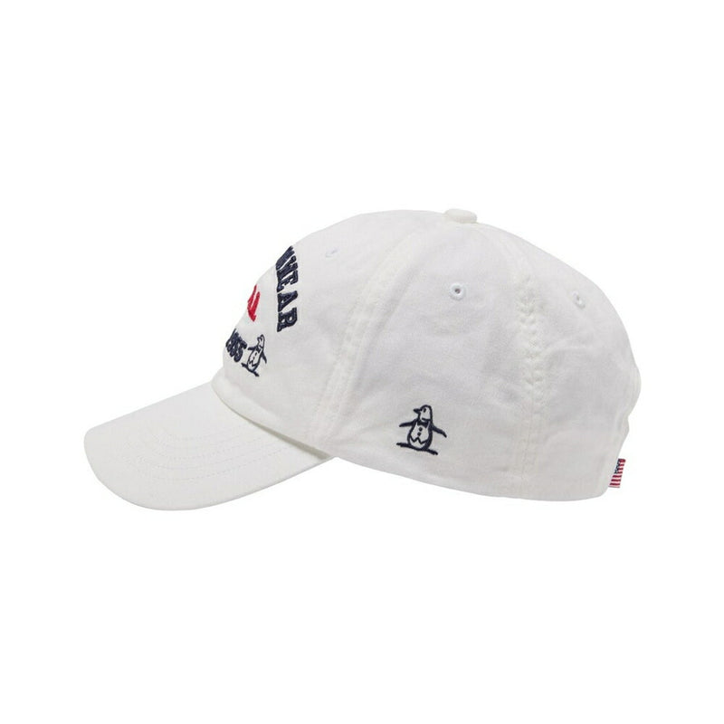 ベストスポーツ Munsingwear（マンシングウェア）製品。Munsingwear コットンツイル ロゴデザインベースボールキャップ 25FW MG5FCP03M