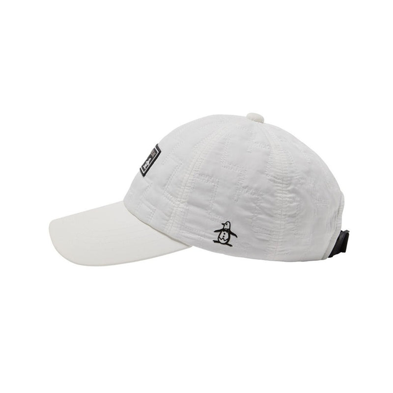 ベストスポーツ Munsingwear（マンシングウェア）製品。Munsingwear 2WAY 中わたキルトキャップ 25FW MG5FCP06M