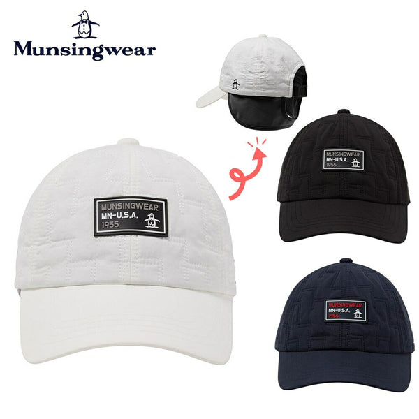 商品 Munsingwear（マンシングウェア）製品。Munsingwear 2WAY 中わたキルトキャップ 25FW MG5FCP06M