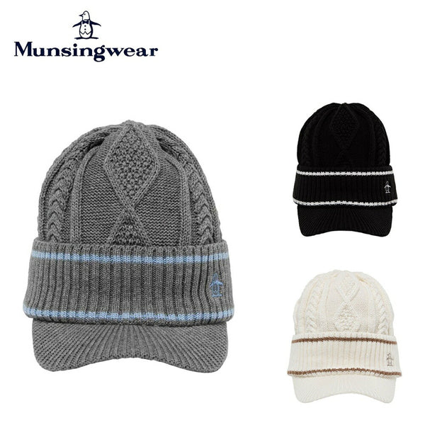 商品 Munsingwear（マンシングウェア）製品。Munsingwear つば付き ニットキャップ 25FW MG5FCP41L