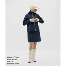 ベストスポーツ Munsingwear（マンシングウェア）製品。Munsingwear フェイクファー＆ニットコンビ ハンドウォーマー 25FW MG5FGV50L