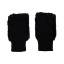 ベストスポーツ Munsingwear（マンシングウェア）製品。Munsingwear フェイクファー＆ニットコンビ ハンドウォーマー 25FW MG5FGV50L