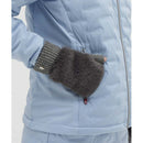 ベストスポーツ Munsingwear（マンシングウェア）製品。Munsingwear フェイクファー＆ニットコンビ ハンドウォーマー 25FW MG5FGV50L