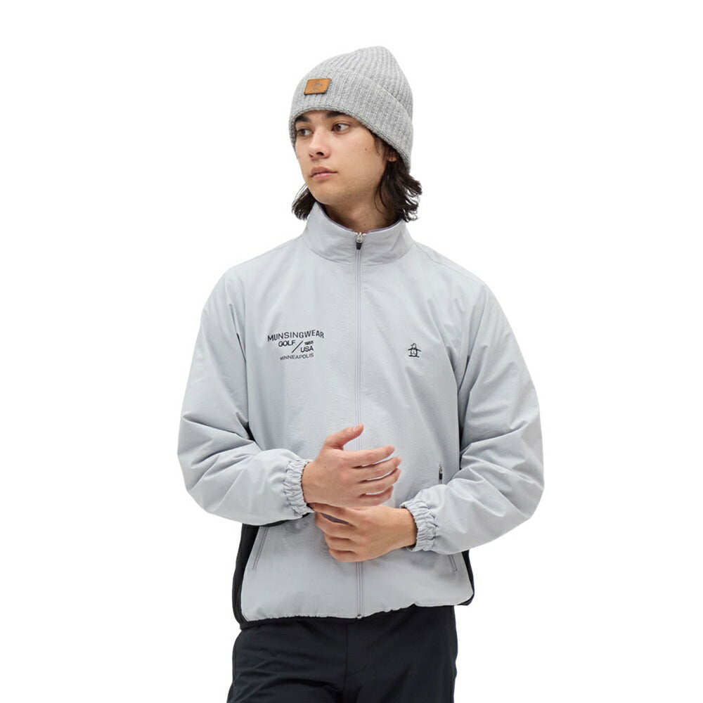 Munsingwear はっ水ストレッチロゴプリントブルゾン 25FW MG5FJK80M