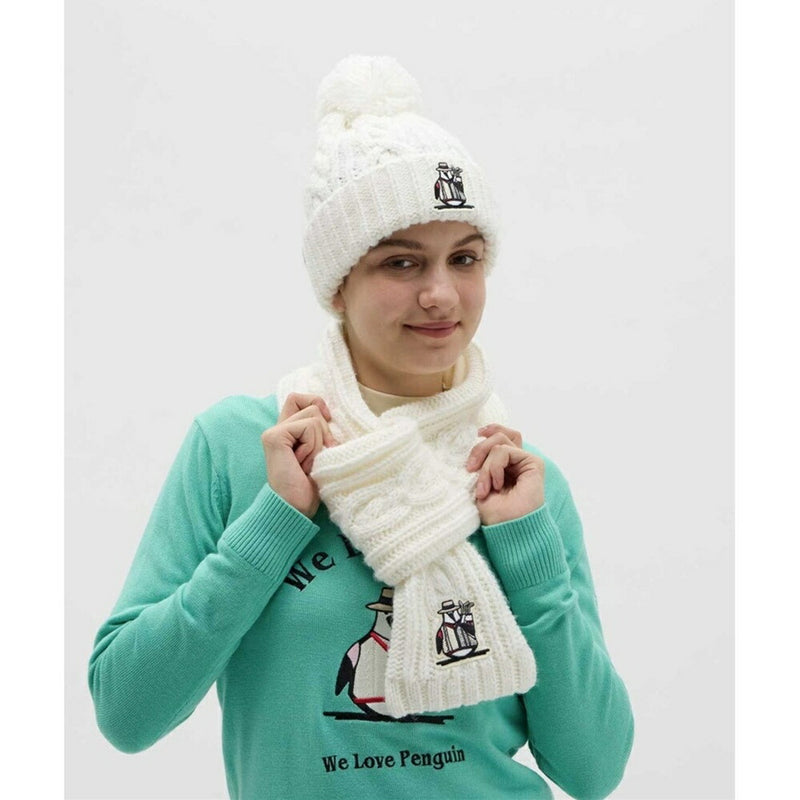 ベストスポーツ Munsingwear（マンシングウェア）製品。Munsingwear 【70周年記念】キャラクター コンパクトマフラー 25FW MG5FNW02L