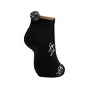 ベストスポーツ Munsingwear（マンシングウェア）製品。Munsingwear アンクル丈 梵天付きペンギンジャカードソックス 25FW MG5FSO02L