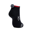 ベストスポーツ Munsingwear（マンシングウェア）製品。Munsingwear アンクル丈 梵天付きペンギンジャカードソックス 25FW MG5FSO02L