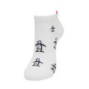 ベストスポーツ Munsingwear アンクル丈 梵天付きペンギンジャカードソックス 25FW MG5FSO02L