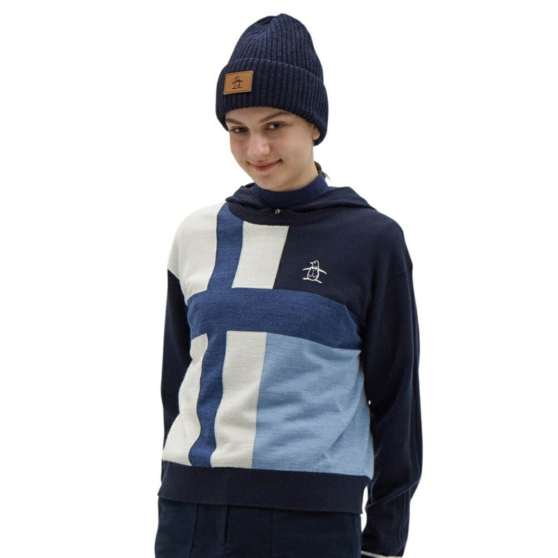 ベストスポーツ Munsingwear ライナー付きインターシャセーター 25FW MG5FST21L